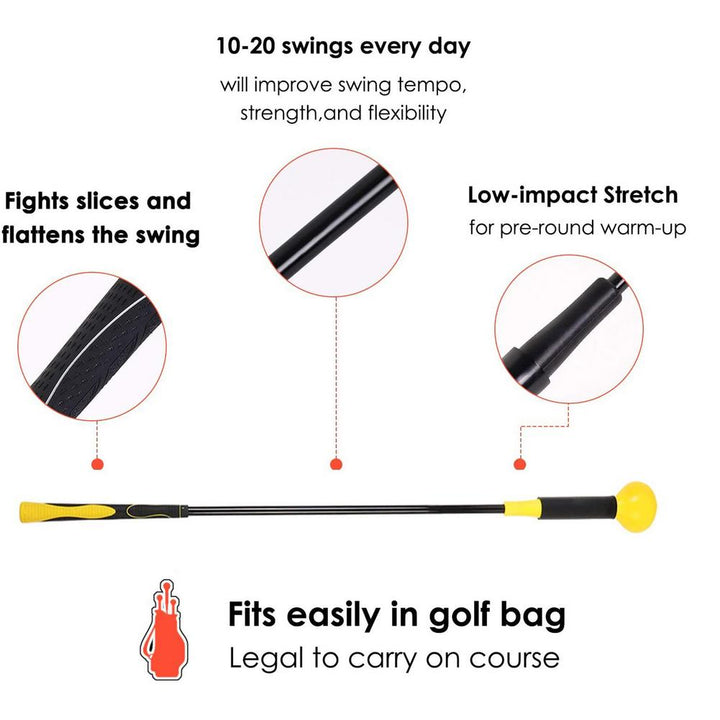 Golf Swing Trainer Training Aid Swing Trainer Golf Warm-Up: increase swing speed, 