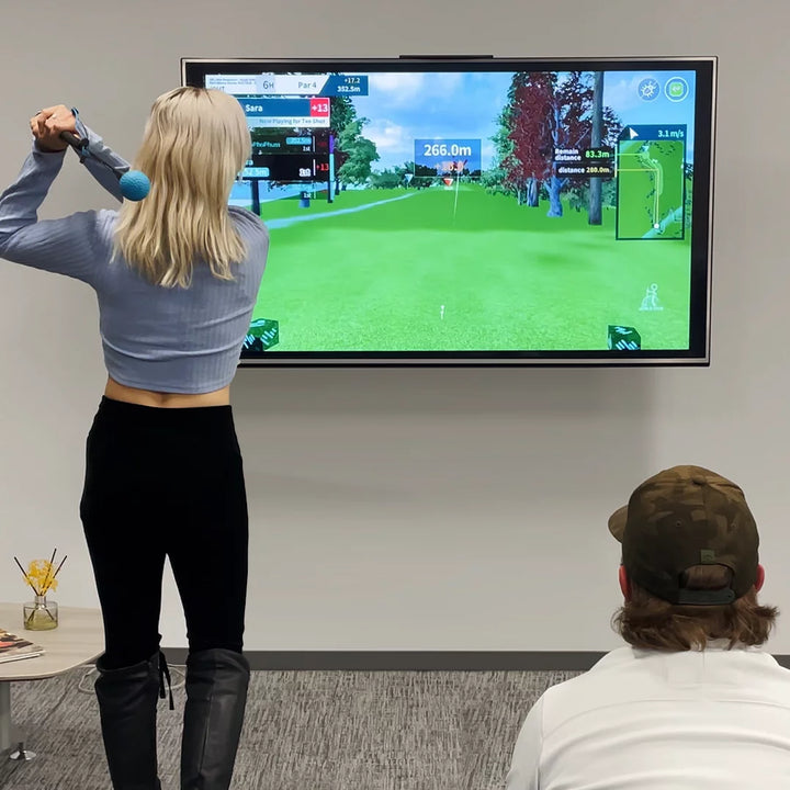 Golf Simulator World Tour Edition - 38,000+ Actual, Real Courses, Practice Your Golf Game Even When You Cannot Get Out to the Course! Very Affordable!