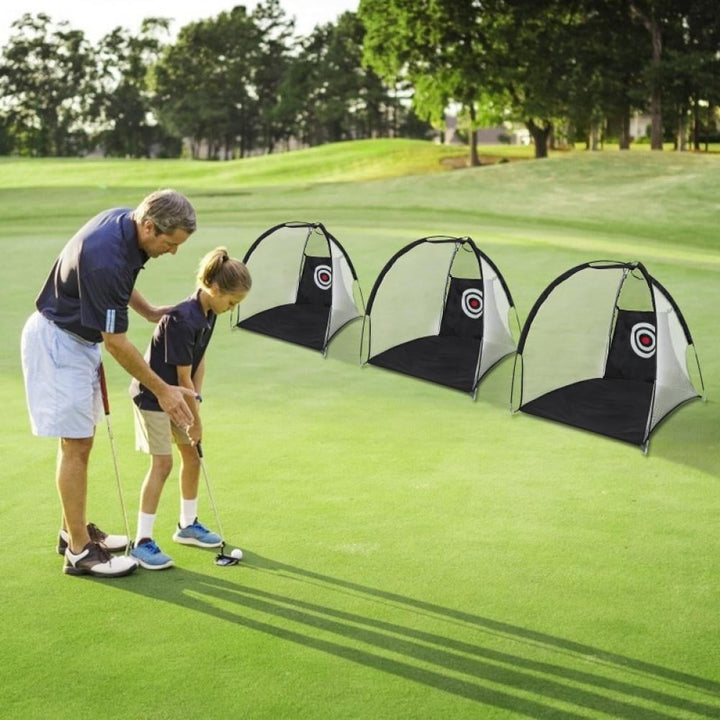 Ultimate Golf Practice Net Set for Backyard Driving and Cutting