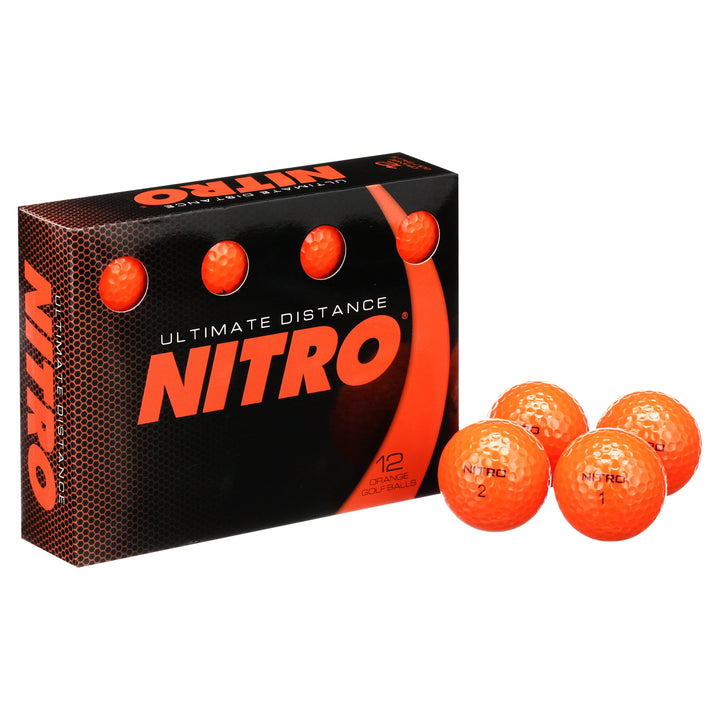 Golf Balls, Ultimate Distance, 12 Pack