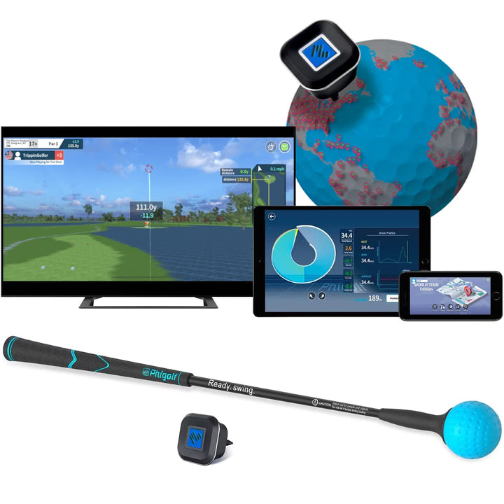 Golf Simulator World Tour Edition - 38,000+ Actual, Real Courses, Practice Your Golf Game Even When You Cannot Get Out to the Course! Very Affordable!