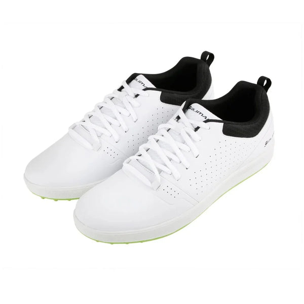 Spikeless Golf Shoes Men'S White Med. 12